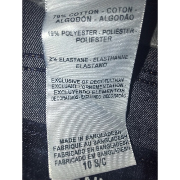 Denizen Levi’s Skinny Dark Wash Denim Jeans - Picture 7 of 8